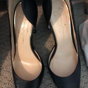 Jessica Simpson black heels
